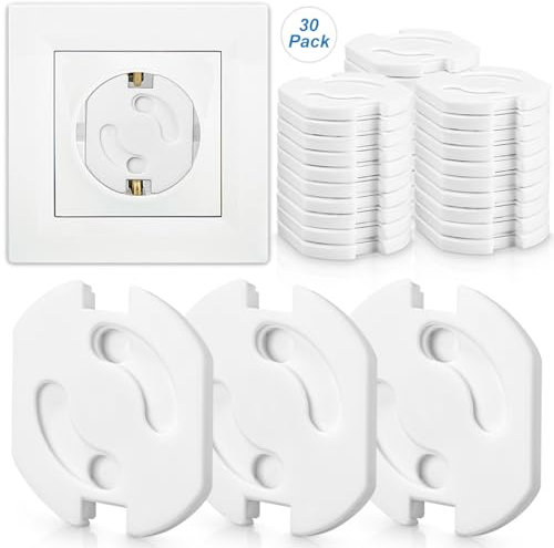 Protection Prise Electrique Bebe Sécurité Enfant pour Prise de Courant 30 Kit Cache Prise Bébé Protection Bébé Protection de Prise de Courant pour Bébés et Enfants,pour la Sécurité Enfant Domestique