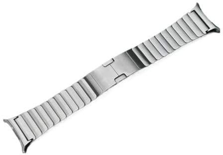Länkarmband Passar for Samsung Galaxy Watch 7 Ultra 47 mm Inga luckor Armband i rostfritt stål Passar for SAMSUNG Watch 7 Ultra 47 mm Metal Band(Silver1)