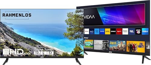 JTC-24 32 (32 Zoll / 80 cm) HD Smart TV/Fernseher JTCS32H39323FL, VIDAA, Triple Tuner