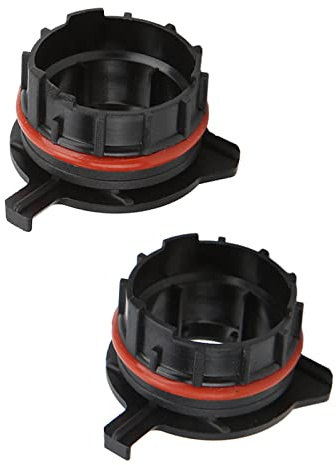 Marhynchus Lampenadapter TK-124, H7-LED-Sockel, Schnalle, ABS-Material, 100 W, 9–36 V, IP68, Wasserdicht, für die Umwandlung von Halogen auf LED in Autos, LKWs, SUVs