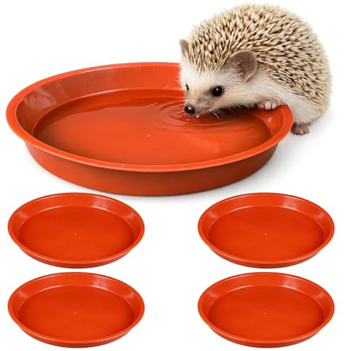 5Pcs Hedgehog Feeding Station,Hedgehog Bowl,Animal Garden Enthusiasts Solution,Outdoor Pet Care Accessories(14CM)