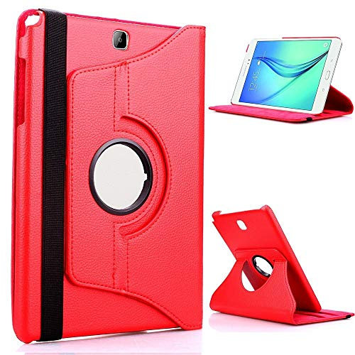QiuKui Tab Custodie Per Samsung Galaxy Tab S2 8.0 pollici, Tablet Case 360 ​​Staffa girevole Piega Stand Pieno Copertura in pelle Flip per Samsung Galaxy Tab S2 8.0 pollici T710 T713 T715 T719 SM-T710
