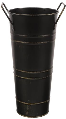 Healifty Schirmständer Aus Metall Runder Schirmeimer Freistehender Schirmhalter Mülleimer Gehstöcke Golfschläger Organizer Für Den Eingangsbereich Heimbüro