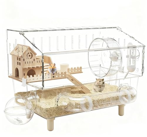 Cage Pour Hamster En Acrylique Habitat Pour Animaux De Compagnie En
