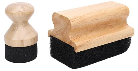 Skärbräda Olja Vax Applikator, 2-pack Trävård Svampborste för Block