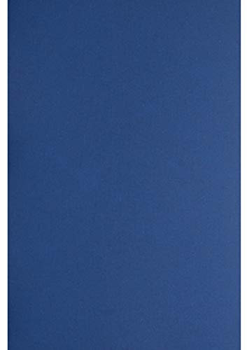 Netuno 10 cartoncini colorati effetto gomma blu formato A4 21 x 29,7 cm 330g Plike Royal Blue cartoncino vellutato morbido plastic-like per lavori creativi partecipazioni inviti copertine menu
