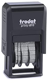 Självtäckande datumstämpel Trodat PRINTY 4810 ISO