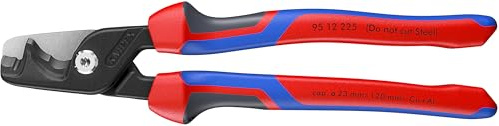 KNIPEX Tools 95 12 225 SBA StepCut® XL Cable Shears, 9