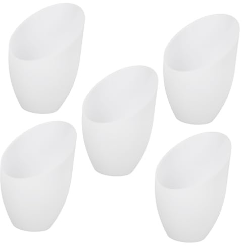 BESPORTBLE Tulipas De Cristal Para Lámparas De Mesilla y Techo - Pantallas Elegantes Para Lámparas De Pie - Diseño Moderno Paquete De 5 Unidades Ideal Para Decorar Espacios y Crear Ambientes