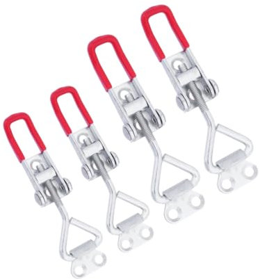 iplusmile 4 Piezas Accesorio rápido pestillo de palanca abrazadera de pestillo abrazadera de palanca vertical