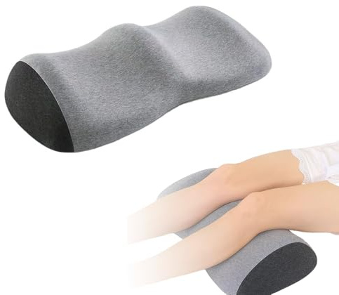 Calenxy Ergonomisches Venenkissen Beinhochlagerungskissen 55 * 30 * 11 cm Kniekissen für Schlafen, Memory-Schaum Venen Beinkissen für Beine Hochlagern, Waschbarem Bezug