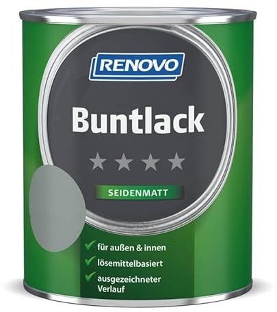 Buntlack 2,5 L RAL 9900 Schwarz Seidenmatt