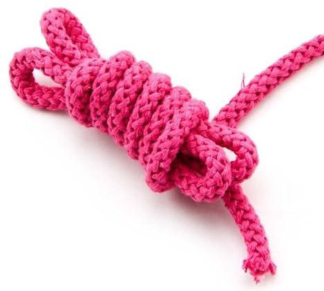 NTS-Nähtechnik 8mm | 5m Kordel | 100% Baumwolle | mit Polyester Kern (pink)