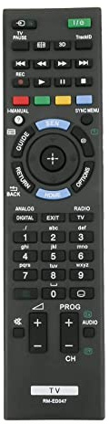 VINABTY Universal Fernbedienung passend für Sony Bravia TV Remote RM-ED044 RM-GD009 RM-GD026 RM-GD025 RM-GD027 RM-GD024 RM-GD028 RM-GD019 RM-GD020 RM-ED047 RM-YD103 RM-ED050 RM-ED060 RM-ED061
