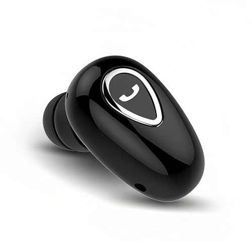 YX01 BT Earbud, Single Wireless Earphone with Microphone, Noise Cancelling Cell Phone Earpiece, Hands- Car Headphone For BT Smart Devices