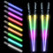 Joycabin 2 Paar Leuchtende Essstäbchen, LED Lichtschwert Essstäbchen mit 9 Farbmodi, BPA Frei und Lebensmittelecht, Lightsaber Chopsticks Wiederverwendbar für Küchen Dinnerparty Sushi Besteck
