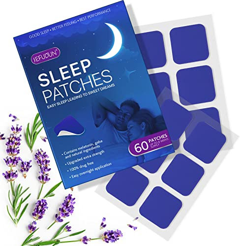 Sleep Patches Sleep Aid for Adults Insomnia-Better Natural Cruelty Free Sleep Help Skin-Friendly & Easy to Apply Sleeping Patches Sleep Support Patch for Men and Women