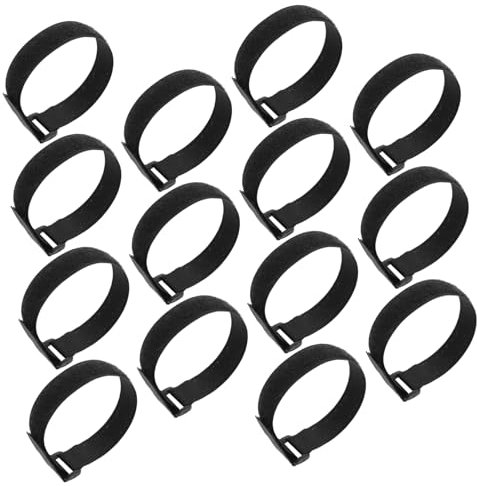 KICHOUSE 20 Stück Feuerlöscher Ersatzschlauchband Feuerlöscher Halterung Kompatibel Mit Nachfüllbaren Wasserlöschern Schwarz