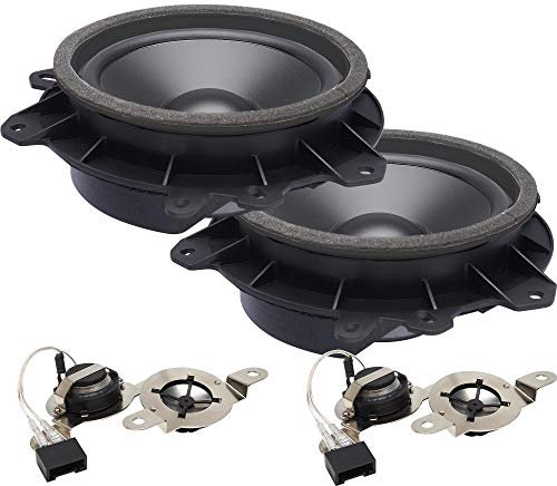 PowerBass OE65C-TY - 6.5 Toyota OEM Component Speaker Upgrade Kit - Pair