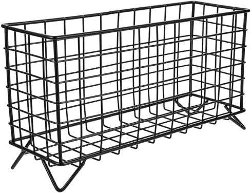 Alipis Heu-Futterstation Für Kaninchen Haustierkäfig Hasen-Heuraufe Aus Metall Heufutter-Futternäpfe Krippenständer Für Meerschweinchen Chinchilla Schwarz