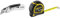 Stanley Quickslide Pocket Knife All-Metal with Belt Clip Ref 0-10-810, Silver/Black & Tylon Tape Measure 5M/16 Inches Compact Case with Cushioned Grip Metric and Imperial System 1-30-696, Yellow