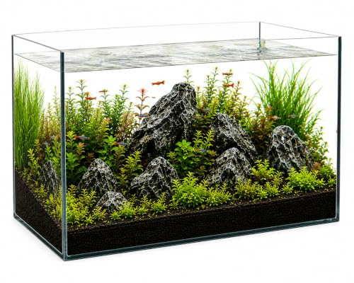 Aquacadabra 25L Glass Aquarium | 41x25x25cm Aquascape Fish Tank