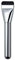Flat Top Foundation Makeup Brushes - Wand Style Unscented Nylon Bristle for All Skin Types, Metal Handle Makeup Tool