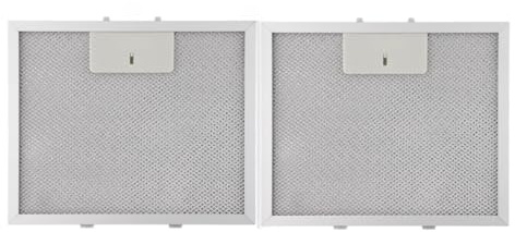 StarRing Lot de 2 filtres de hotte aspirante en maille pour hotte aspirante à 5 couches - 210 x 250 x 9 mm
