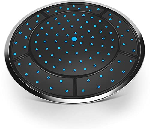 Iunipusy 1 Pezzo 25 Cm Plastica Rotonda Forma Precipitazione Powered Doccia Camera Top Doccia Tetto Testa Ugello Accessori Cabina