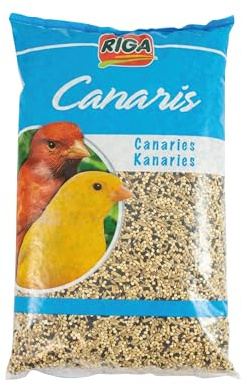 Riga - Mélange pour Oiseaux Exotiques - Nourriture pour Oiseaux - Graines Et en Céréales - Riche en Vitamines Et Minéraux - Sain Et Equilibré - 2KG