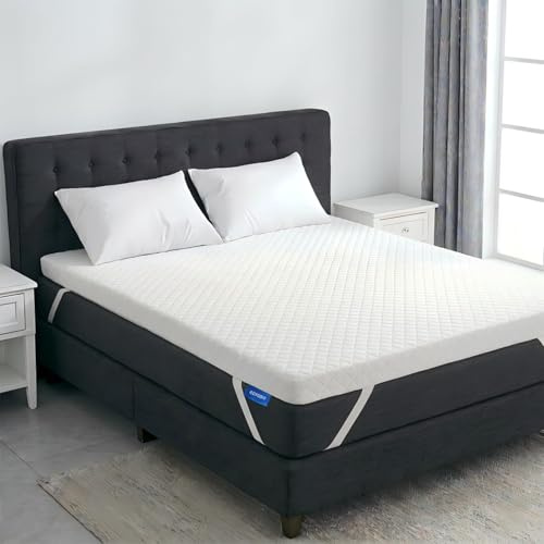 Surmatelas ROYGBIV 180x200 cm, Mousse à mémoire de Forme Gel 7 cm - Ergonomique, soulage la Pression, Respirant, hypoallergénique, Housse Lavable - certifié Oeko-TEX
