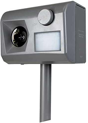 Weitech WK0055 Garden Protector 3 ultraljud repeller mot katter, hundar, räv, marder, kanin, aironi