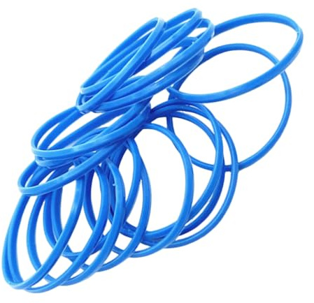 ERINGOGO 12pezzi Fascia Elastica Antiurto per Microfono Guaina in Gomma per Supporto Antiurto Accessori Protettivi per Microfono Wireless Distanziatore in Gomma per Supporto Adatta