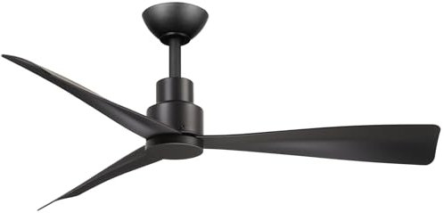 MINKA-AIRE F786-CL Simple 44 Inch Outdoor 3 Blade Ceiling Fan with DC Motor, Coal