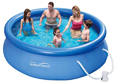 VDP Summer Waves Fast Set Quick Up Pool + Pumpe 366x76cm Swimming Pool Schwimmbad