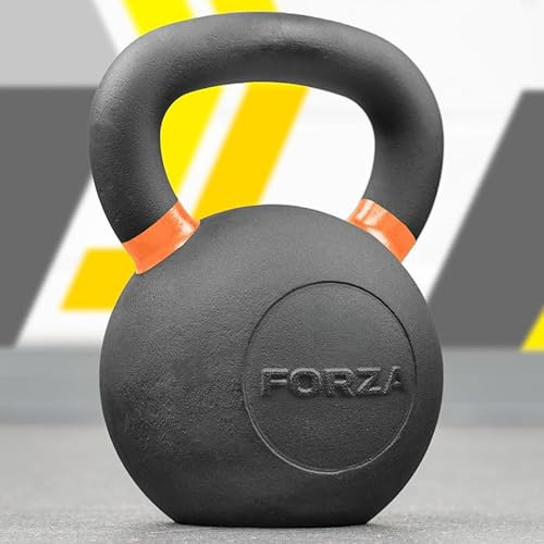 METIS Pro Kettlebells en Fonte [4 kg-48 kg] | Variété de Poids | Équipement d'Entraînement de Qualité Professionnelle (28 kg)