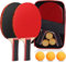 Tischtennisschläger Set,Tischtennis Schläger,Tischtennishülle,Tischtennisbälle mit Tasche,Tischtennis-schläger,tischtennisbälle
