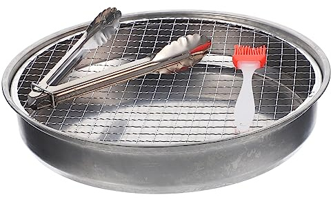 TOYANDONA 1 Set Portable Disposable Grill Set Lightweight Outdoor Barbecue Rack for Camping Picnics and Parties Heat Resistant Design Easy to Carry and Store