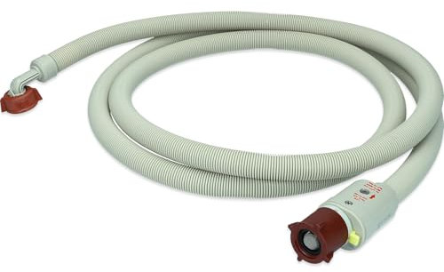 LUTH Premium Profi Parts Aquastop Schlauch Waschmaschinenschlauch Zulaufschlauch 1,5 m 90°C 3/4 Anschluss Wasserstop Sicherheitsventil für Waschmaschine Spülmaschine