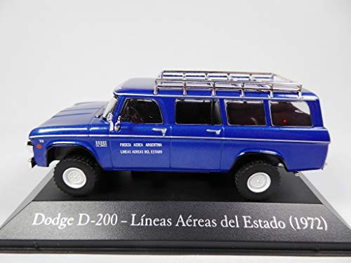 OPO 10 - Coche 1/43 Compatible con Dodge D-200 1972 Argentina Air Force (SA12)