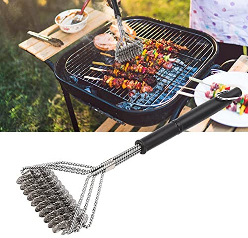 Detergente per barbecue, filo di acciaio per uso domestico Spazzola per la pulizia della griglia per barbecue Detergente per barbecue Accessori per grigliare per la pulizia dei forni Griglie per ester