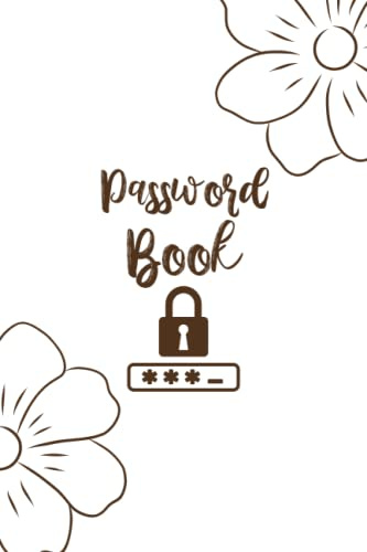 Password Book: Alphabetical Order Internet Password Logbook | For Easy Organizing Your Login Data Information | 6x9 Password Book With Tabs