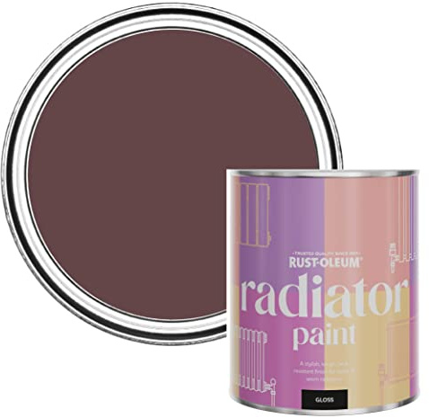 Rust-Oleum Purple Heat Resistant Radiator Paint in Gloss Finish - Mulberry Street 750ml