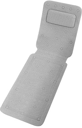 Zjyufy Almohada de baño de cuerpo completo, cojín de baño, almohada de baño con 30 súper succión antideslizante, accesorios de bañera, para soporte de cuello, espalda y coxis