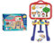 JugaToys - Pizarra Infantil de Pie Doble Cara 59 cm - Incluye Accesorios para Pintar y Dibujar - Pizarra Magnética y de Tiza para Niños y Niñas a Partir de 3 Años - Juego Educativo y Creativo
