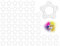 AOYEGIC 60 pezzi porta clip per palloncini,porta chiusura palloncini,supporto fibbia porta palloncini,supporto chiusura arco palloncini,porta palloncini,cornice arco palloncini(bianco)