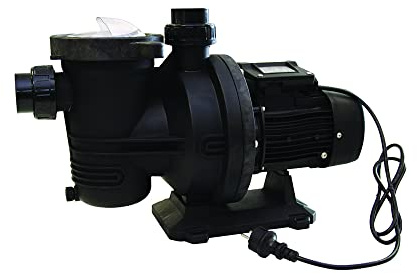 EDENEA - Pompe Filtration Piscine 1Cv 16M3/H - Couvercle Quicklock Sans Vis - Fournie Avec Raccords 50 - (À Utiliser En Complément D'Un Filtre À Sable Ou À Cartouche)