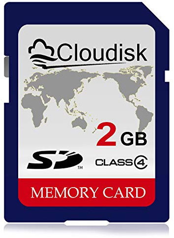 Cloudisk 2GB SD Carten UHS Flash Speicherkarten Class4 (2 GB SD Memory Card)