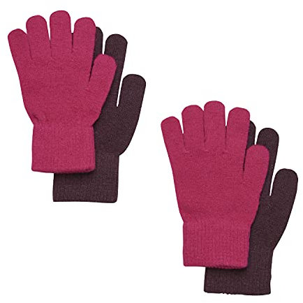 Celavi Unisex Baby Magic Gloves Fingerhandschuhe, Rosa, 7 Jahr EU