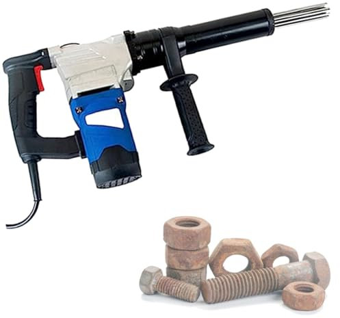 Cashwise Escalador de Aguja eléctrica de Alta Potencia, Escalador de Agujas de Mano de 220 V de 220 V, Escalador de Agujas de Grado Industrial de Agarre de Pistola para Eliminar el óxido, la Pintura